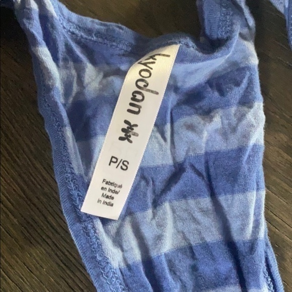 Kyodon Blue/Lavender Yoga Tank  size S - Picture 2 of 4